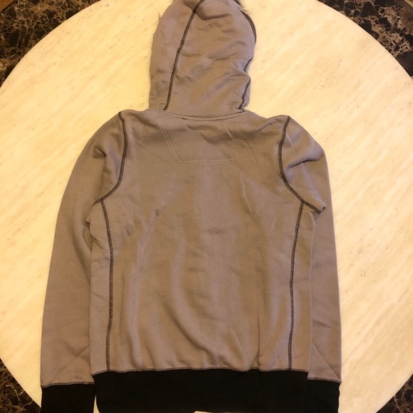 New Volcom Tiger Printed Fur Hooded Zip Up Jacket - Picture 3 of 5